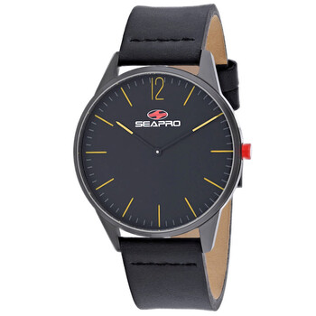 Black hole Quartz Black Dial Watch SP0102