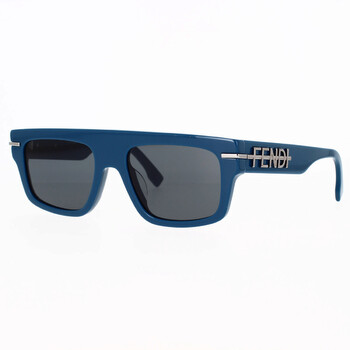 Blue Browline Sunglasses FE40091U 90V