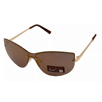 Blue Brown Shield Sunglasses GO00007 32X