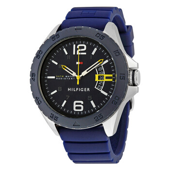Blue Dial Blue Silicone Watch