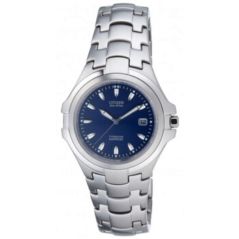 Blue Dial Titanium Watch BM129054L