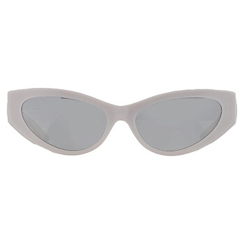 Blue Mirror Silver Cat Eye Sunglasses VE4470B 54741U