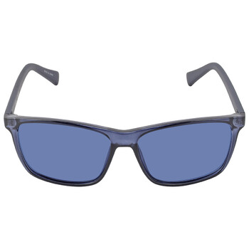 Blue Rectangular Sunglasses CK19568S 410