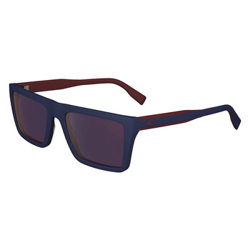 Blue Rectangular Sunglasses L6009S 424