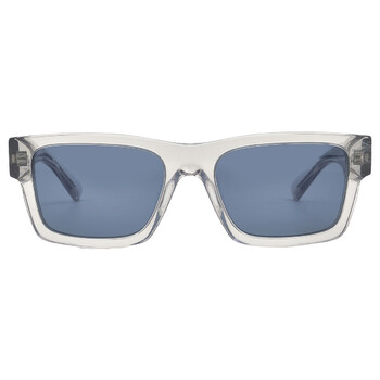 Blue Rectangular Sunglasses PR 25ZS U430A9