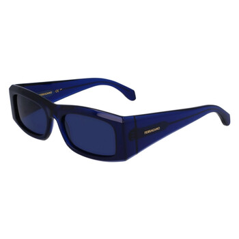 Blue Rectangular Sunglasses SF2012S 432
