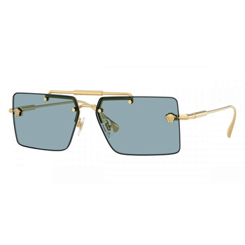 Blue Rectangular Sunglasses VE2245 100280