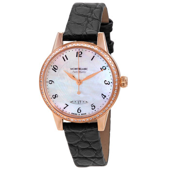 Boheme Automatic Diamond Mother of Pearl Dial Watch