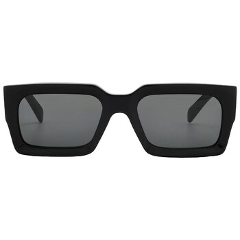 Bold 3 Dots Grey Rectangular Sunglasses CL40280U 01A