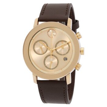 Bold Evolution Chronograph Quartz Gold Dial Watch