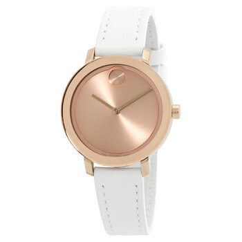 Bold Evolution Quartz Rose Gold Dial Watch