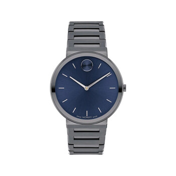 Bold Horizon Quartz Blue Dial Watch