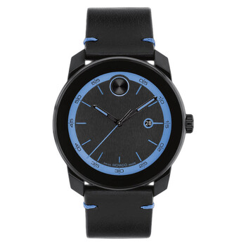 Bold Quartz Black Dial Watch