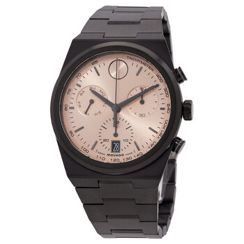 Bold Quest Chronograph Quartz Rose Gold Dial Watch