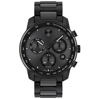Bold Verso Chronograph Quartz Black Dial Watch