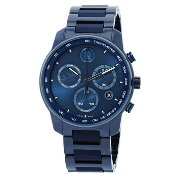 Bold Verso Chronograph Quartz Blue Dial Watch