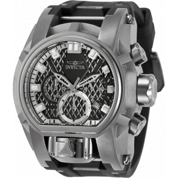 Bolt Bolt Zeus Magnum Chronograph Quartz Black Dial Watch