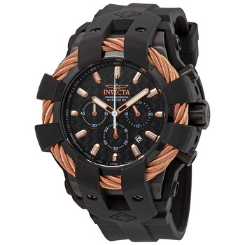Bolt Chronograph Black Carbon Fiber Dial Watch