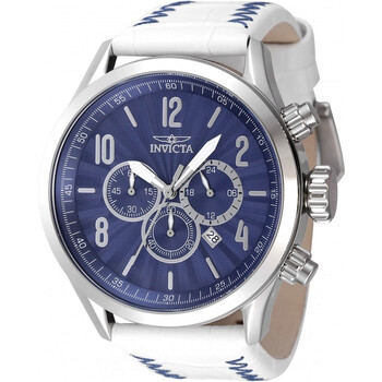 Bolt Chronograph GMT Quartz Blue Dial Watch