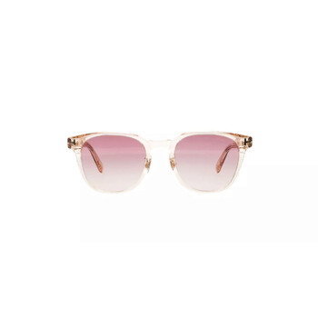 Bordeaux Gradient Square Sunglasses FT1051K 72T