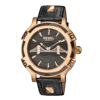 Brooklyn Bridge Black Dial Watch RB1028071