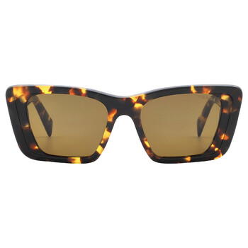 Brown Butterfly Sunglasses PR 08YS VAU01T