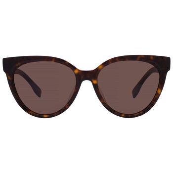 Brown Cat Eye Sunglasses FE40008U 52E