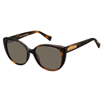 Brown Cat Eye Sunglasses MARC 421S 0DXHIR