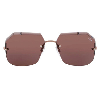 Brown Geometric Sunglasses CAZAL 21733 003