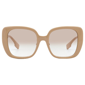 Brown Gradient Butterfly Sunglasses BE4371F 399013