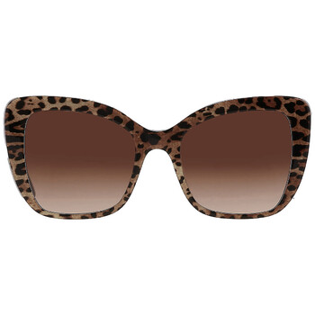 Brown Gradient Butterfly Sunglasses DG4348 316313