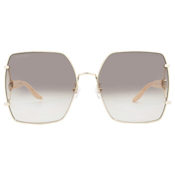 Brown Gradient Butterfly Sunglasses GG1564SA 003