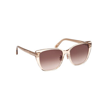 Brown Gradient Cat Eye Sunglasses FT1056K 45F