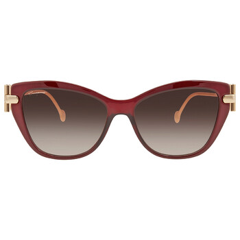 Brown Gradient Cat Eye Sunglasses SF928S 606