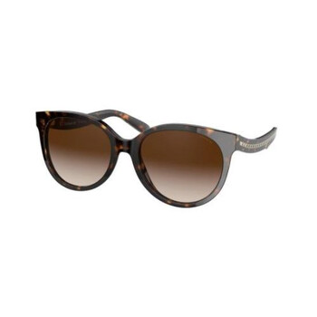 Brown Gradient Round Sunglasses HC8321 51203B