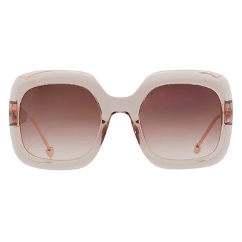 Brown Gradient Square Sunglasses SPP065S 07T1