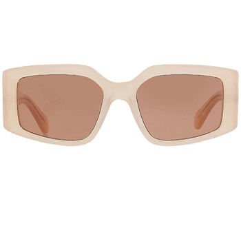 Brown Irregular Sunglasses SF1101S 708