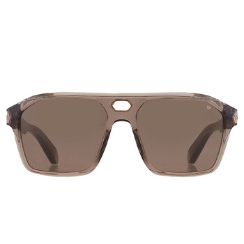 Brown Navigator Sunglasses SPP072M 09X8