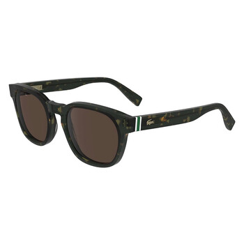 Brown Oval Sunglasses L6015S 230