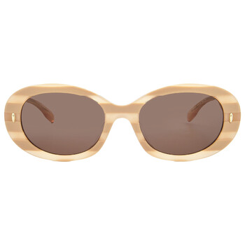 Brown Oval Sunglasses TY7214U 318173