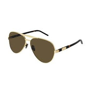 Brown Pilot Sunglasses GG1163S 004