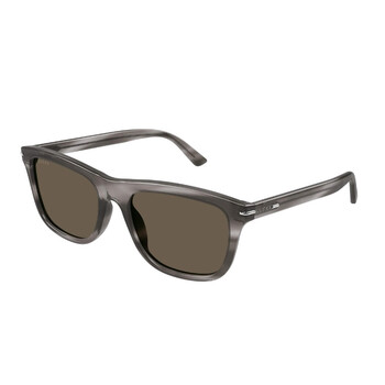 Brown Rectangular Sunglasses GG1444S 003