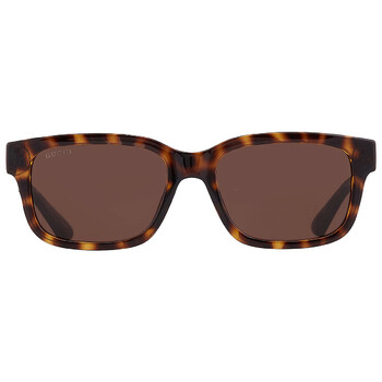 Brown Rectangular Sunglasses GG1583S 002