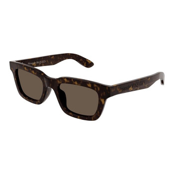 Brown Shield Sunglasses AM0392S 002