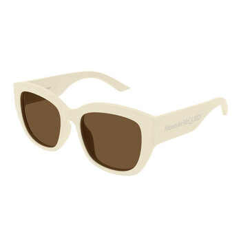 Brown Square Sunglasses AM0451SA 004
