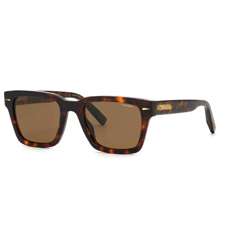 Brown Square Sunglasses SCH337 722P