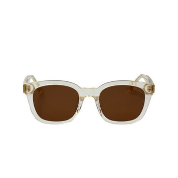 Brown Square Sunglasses VVBA01 YE