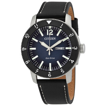 Brycen EcoDrive Blue Dial Watch AW007808L