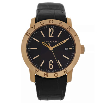 Bulgari Roma Automatic Black Dial Watch BBP39G