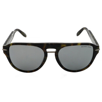 Burbank Gunmetal Mirrored Pilot Sunglasses MK2166 37056G